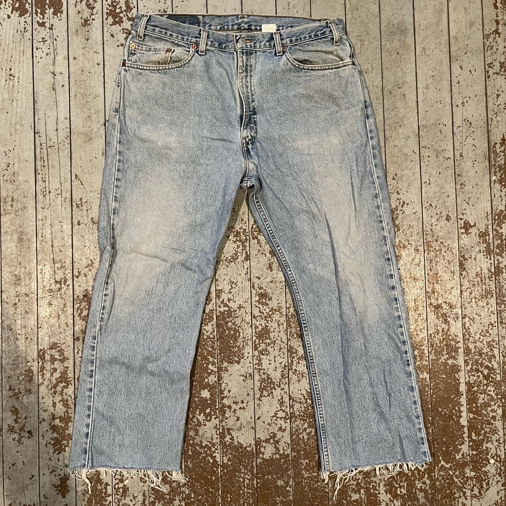 Levi's Light Blue Straight Leg Jeans